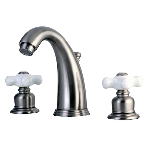 KB988PX Victorian 2-Handle 8" Widespread Bathroom Faucet, Nickel
